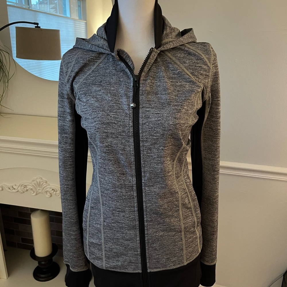lululemon athletica Gray and Black Jacket
